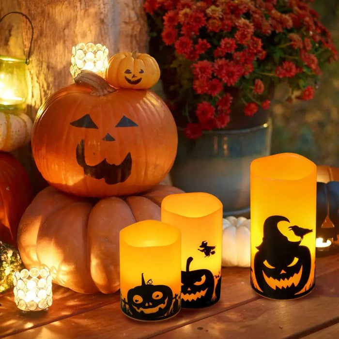 Halloween Themed LED Candles