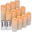 Exquisite Pack of 12 Flameless Candles