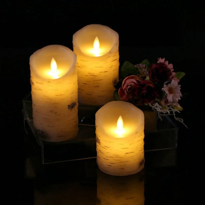 Flameless LED Candles With Remote Timer