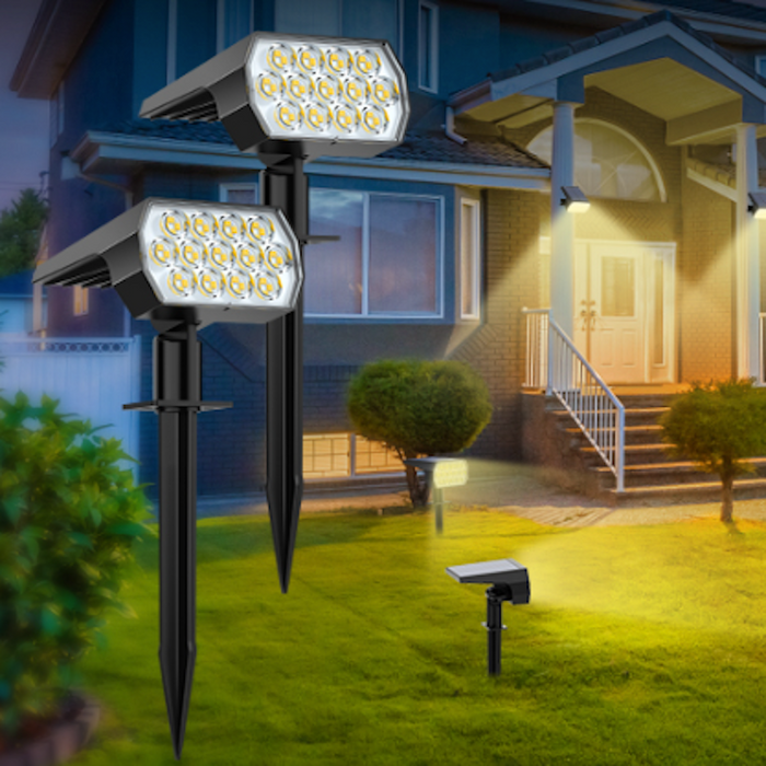 Solar Powered Waterproof Outdoor Lights