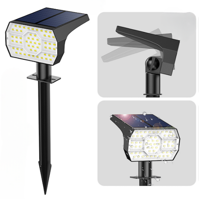 Waterproof 56 LED Solar Garden Pathway Lights