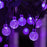 Solar String Lights Outdoor 60 Led 35.6 Feet Crystal Globe Lights with 8 Lighting Modes,