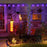 Solar String Lights Outdoor 60 Led 35.6 Feet Crystal Globe Lights with 8 Lighting Modes,