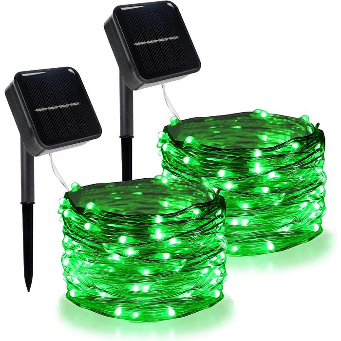 2 Pack Outdoor Decorative Fairy LED Lights