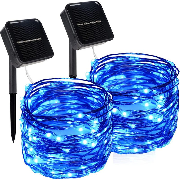 2 Pack Outdoor Decorative Fairy LED Lights