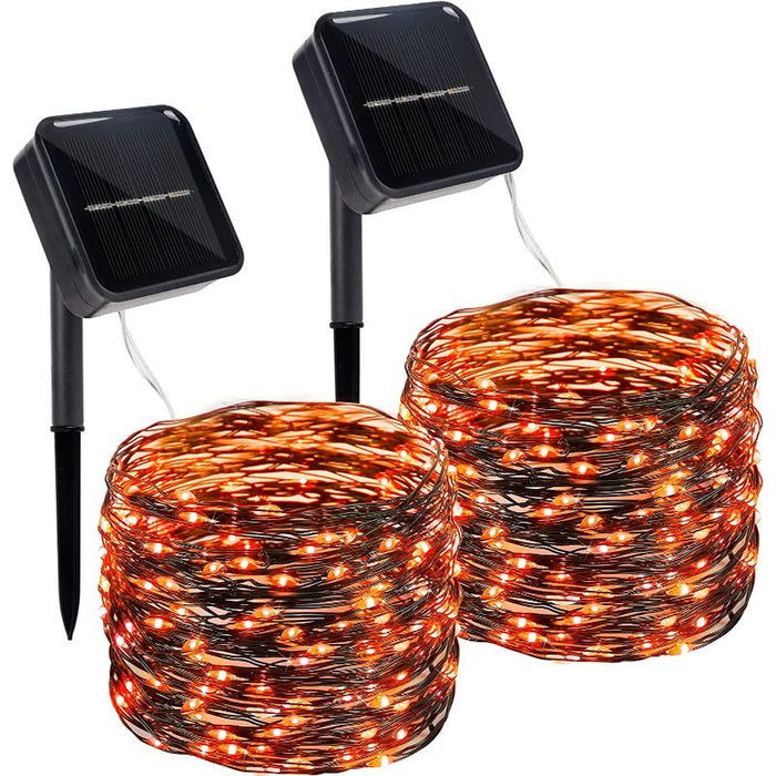 2 Pack Outdoor Decorative Fairy LED Lights