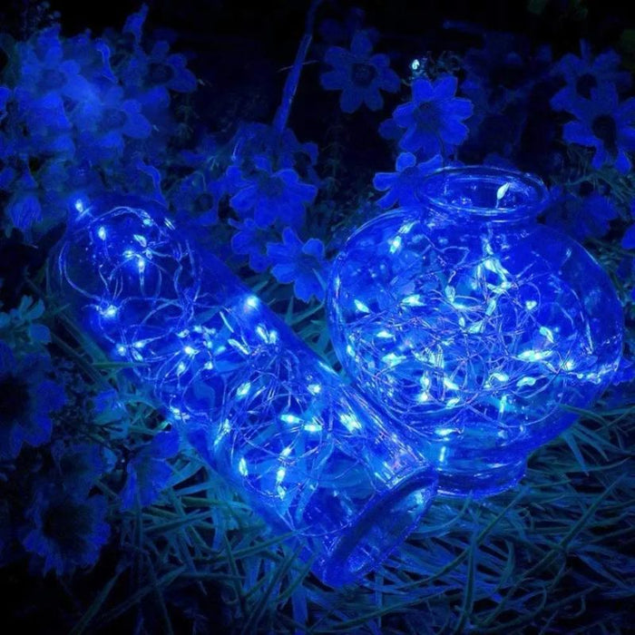 2 Pack Outdoor Decorative Fairy LED Lights