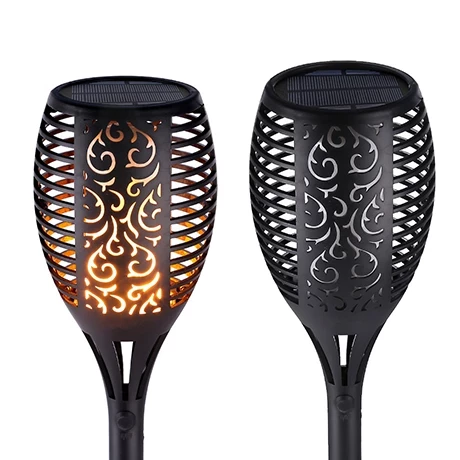 Solar Light Waterproof Flickering Flame Torches