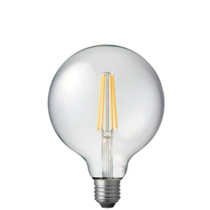 12W G125 Clear Dimmable LED Light Globe (E27) In Natural White