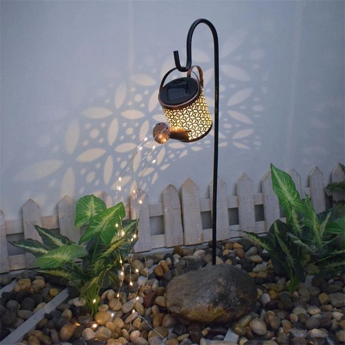 Solar Powered Sprinkles Fairy LED Light Lantern