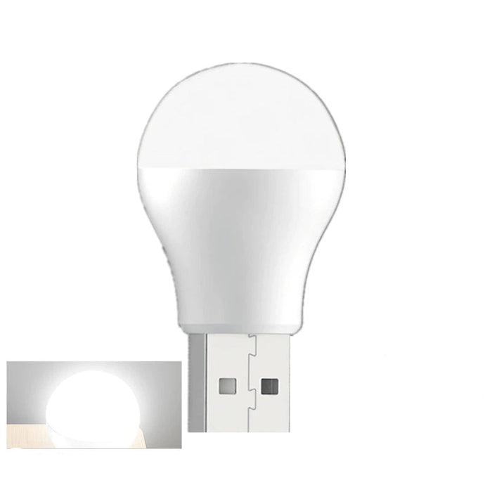 USB Plug Powered LED Bulb Light