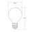 4W Fancy Round Silver Crown Dimmable LED Bulb (E27)