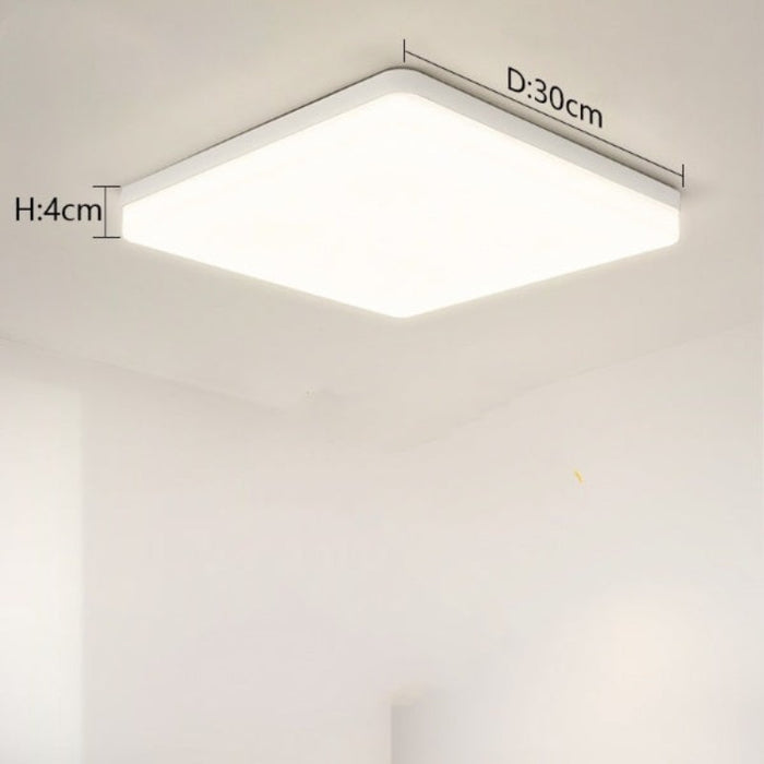 Square Led Ceiling Lamp For Bedroom