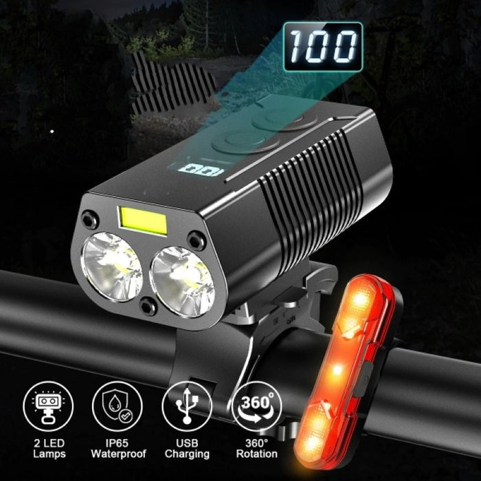 Bicycle LED Light Cycling Lights Front Lamp