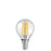 4W Fancy Round Dimmable LED Bulb (E14) Clear in Warm White