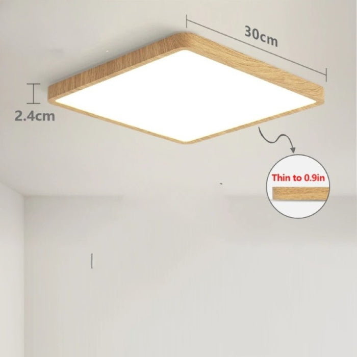 Square Led Ceiling Lamp For Bedroom