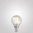 4W Fancy Round Dimmable LED Bulb (E14) Clear in Warm White