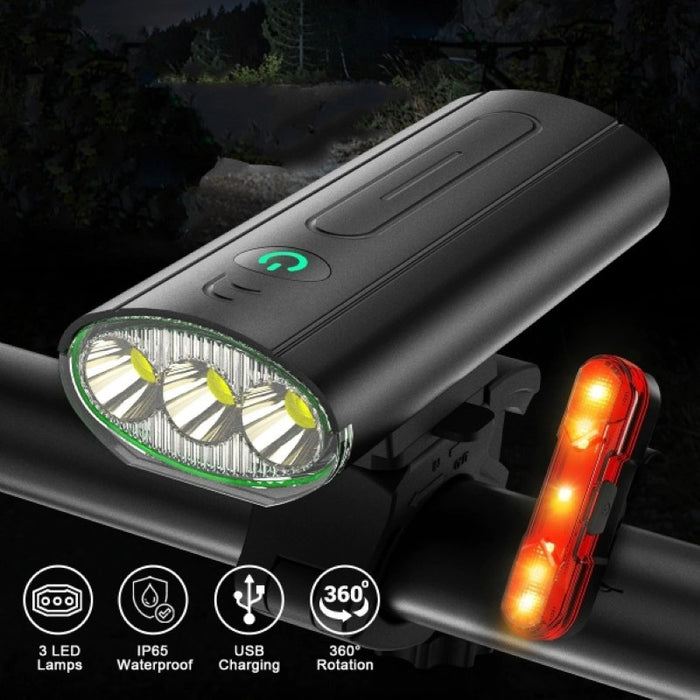 Bicycle LED Light Cycling Lights Front Lamp