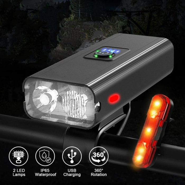 Bicycle LED Light Cycling Lights Front Lamp