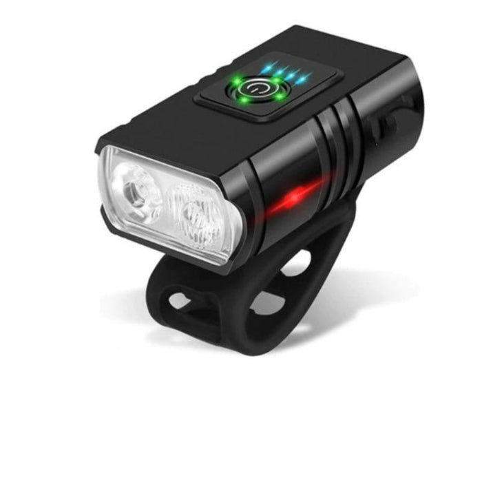 Bicycle Flashlight LED USB Rechargeable Torch