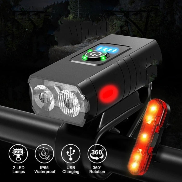 Bicycle LED Light Cycling Lights Front Lamp