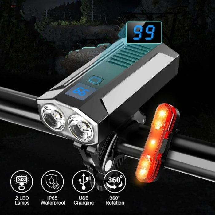 Bicycle LED Light Cycling Lights Front Lamp