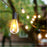 Waterproof LED Solar Bulb String Lights For Decoration