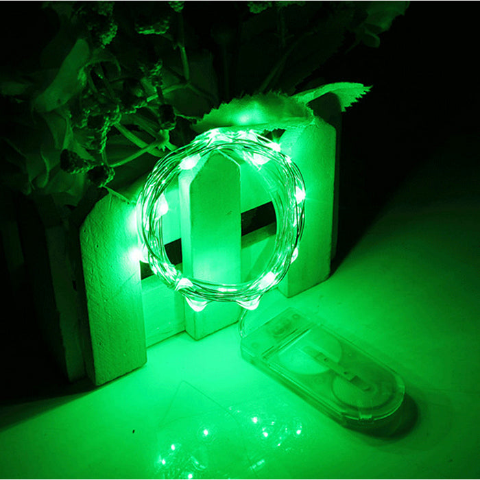 The Button Battery LED String Lights