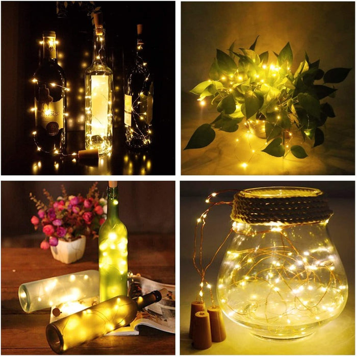 The Wine Bottle Cork LED String Lights