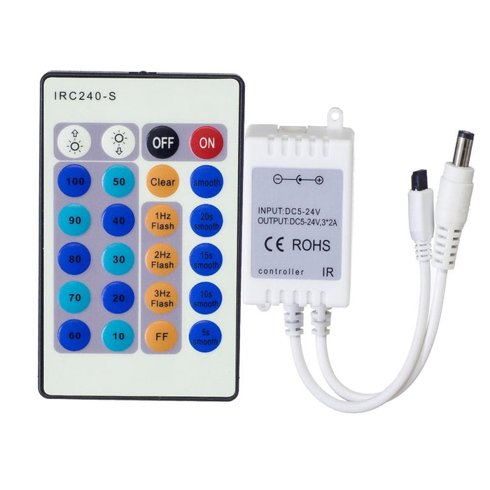 The 24 Keys Remote LED Controller