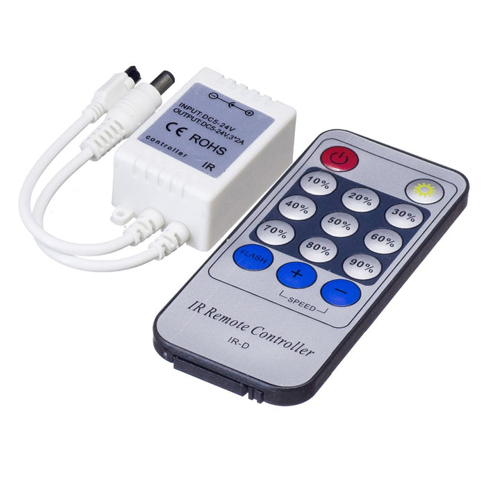 The 14 Key IR LED Remote Controller