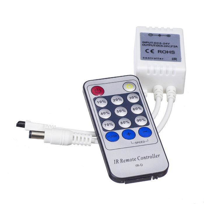 The 14 Key IR LED Remote Controller