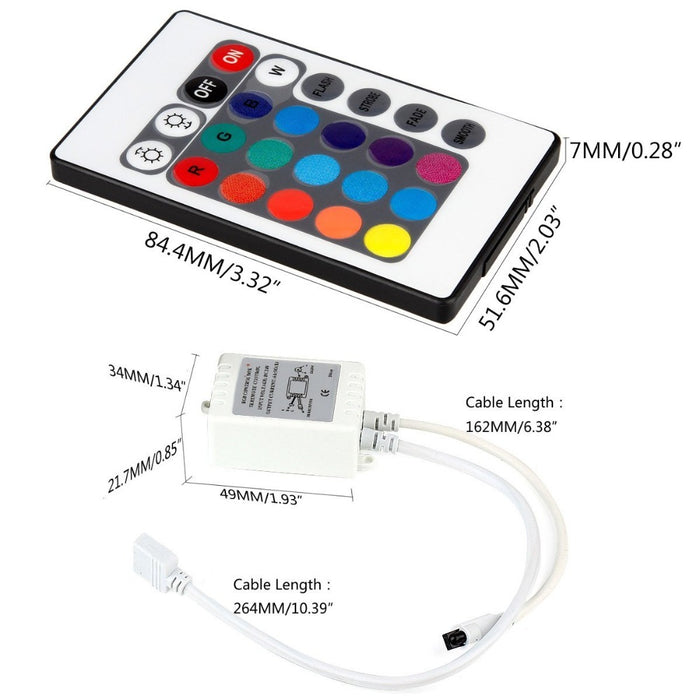 The 24 Keys IR Remote Controller